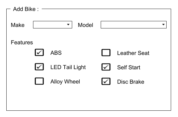 Add Bike Form